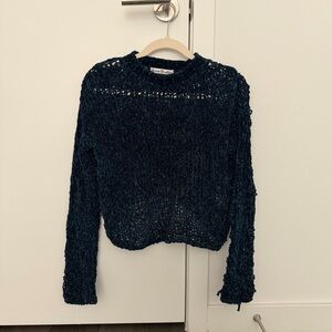 Acne Studios Open-knit Chenille Sweater
